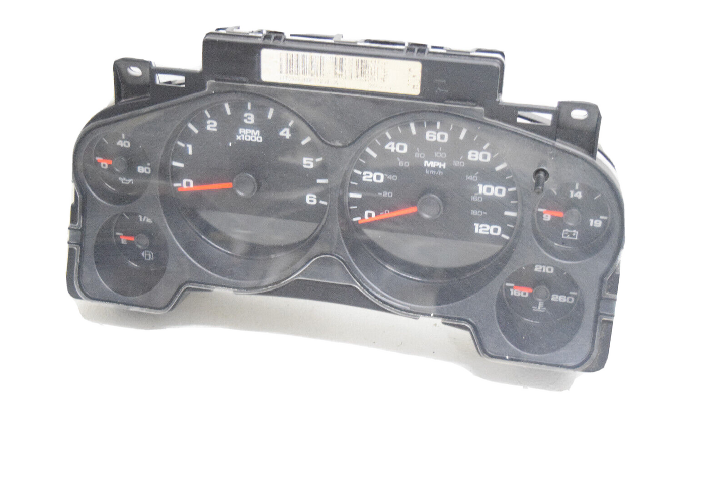 07 08 09 10 Chevy Silverado Sierra Tahoe Speedometer Instrument Cluster