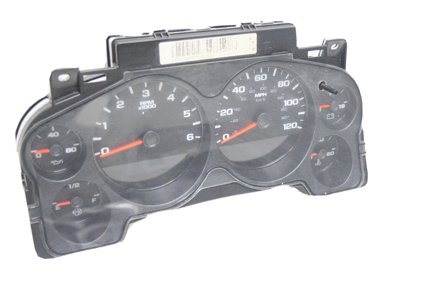 07 08 09 10 Chevy Silverado Sierra Tahoe Speedometer Instrument Cluster