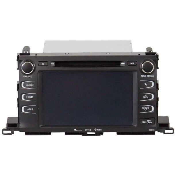 14 15 16 17 18 19 Toyota Highlander Navigation Radio DVD APPS Player