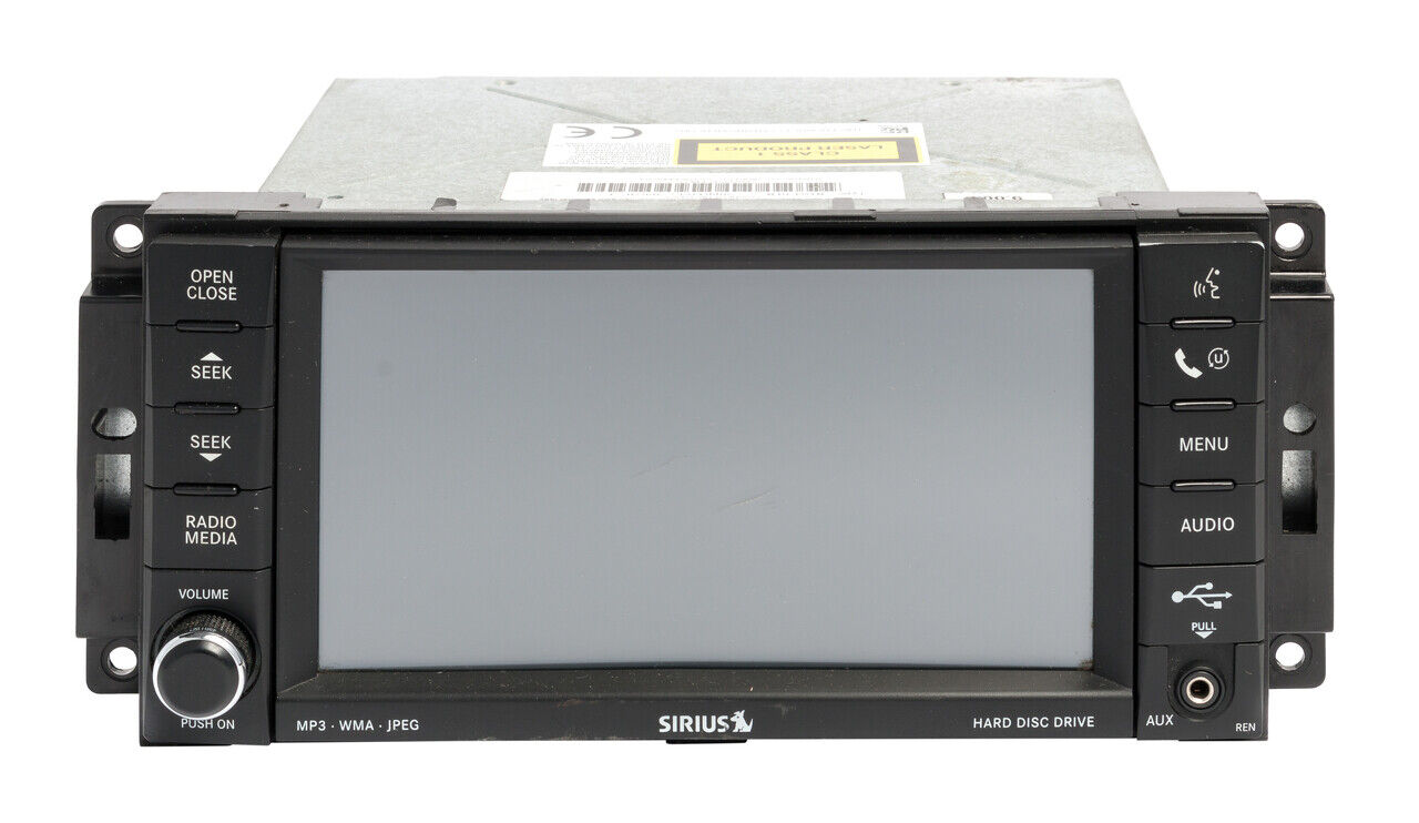 08 09 10 Jeep Liberty Wrangler MyGig Radio DVD Player Receiver REN P05064245AJ