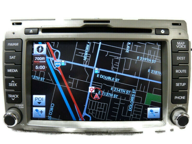11 12 13 Kia Sportage Navigation Radio CD Player 96560-3W100AM5