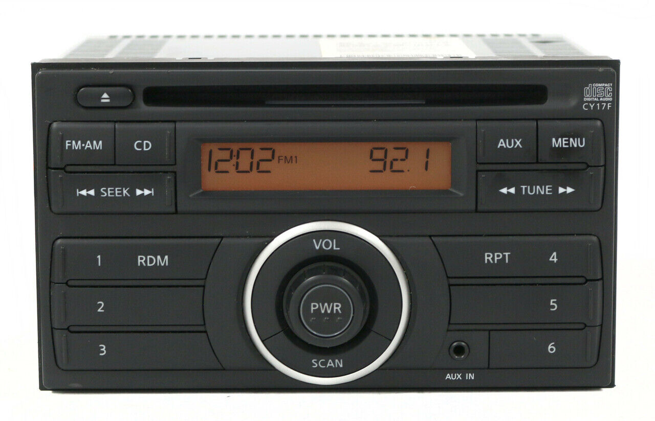 10 11 12 13 14 Nissan Versa Radio CD Player Aux Input 28185ZW80D