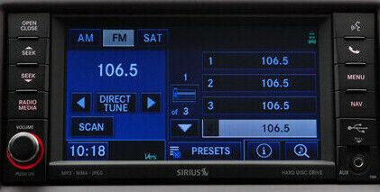11 12 13 14 Chrysler 200 Radio CD Satellite Player P05064677AG RBZ