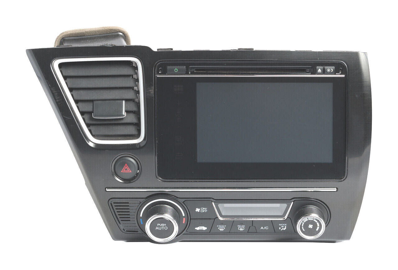 14 15 Honda Civic Radio Stereo Cd Player Touch Screen 39100-TR6-A52-M1 + CODE