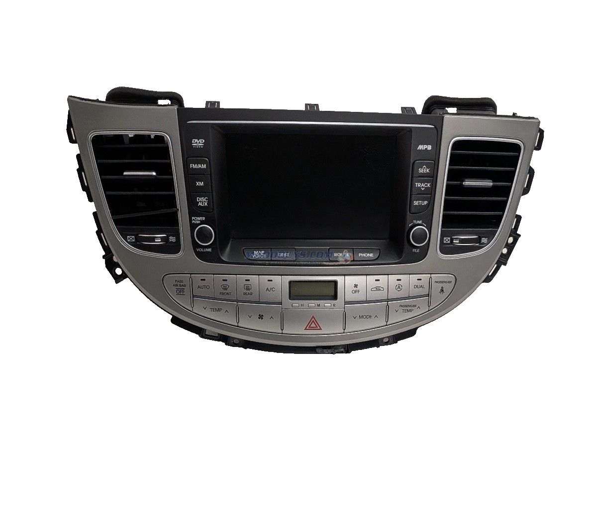 2009-2014 Hyundai Genesis Sedan Radio Navigation Display Screen Bezel 965633M850