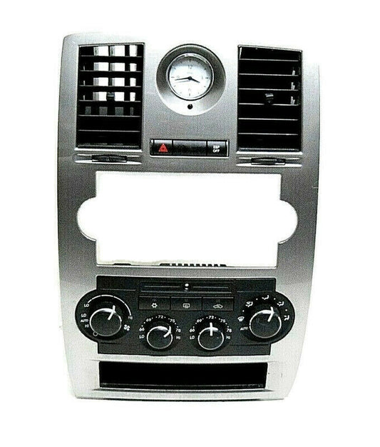 05 06 07 Chrysler 300 Radio Clock Bezel Climate Control