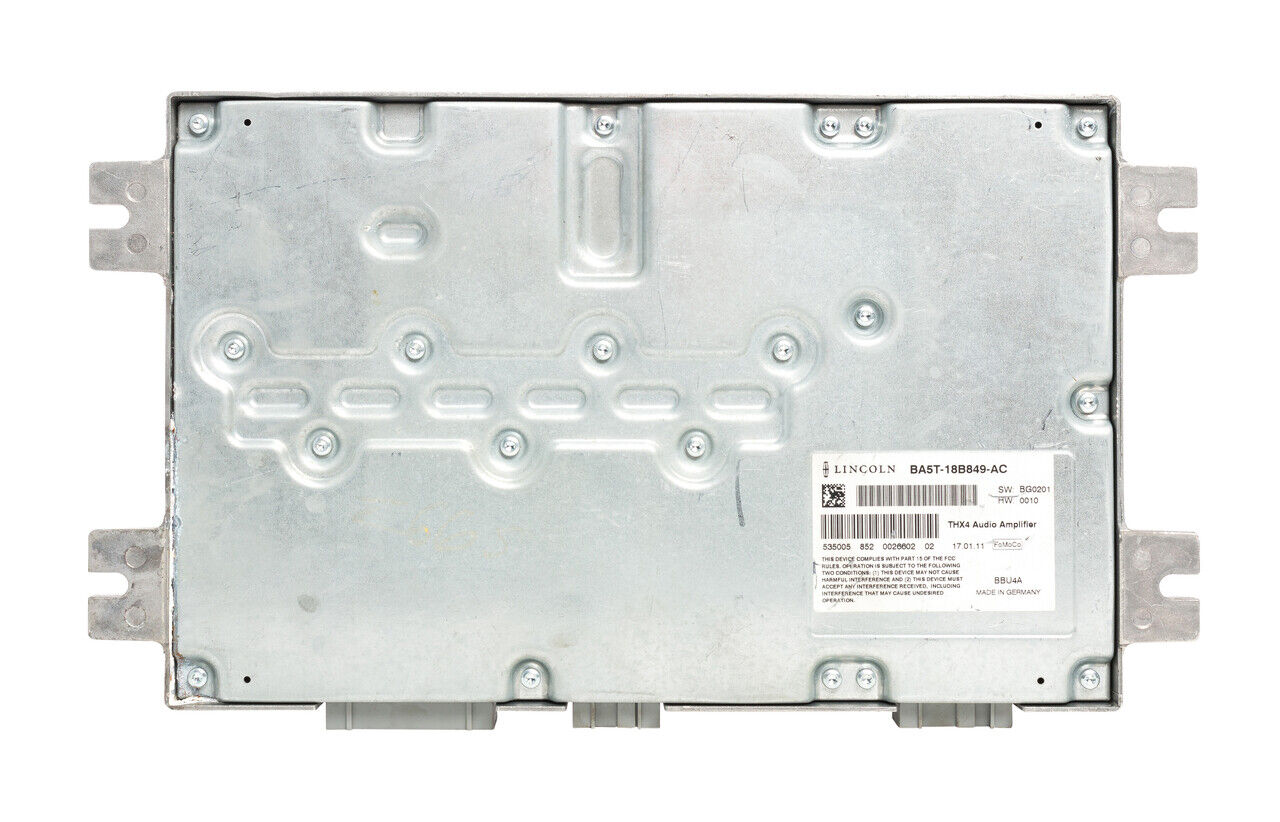 11 12 13 14 15 16 Lincoln MKS MKT MKZ Radio Amplifier Amp AA5T-18B849-AG