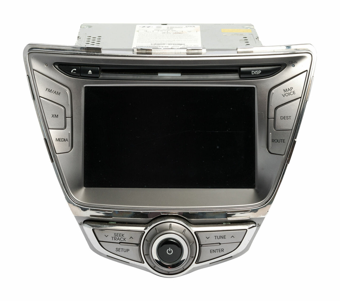 11 12 13 Hyundai Elantra Radio CD Player Navigation 96560-3X101RA5