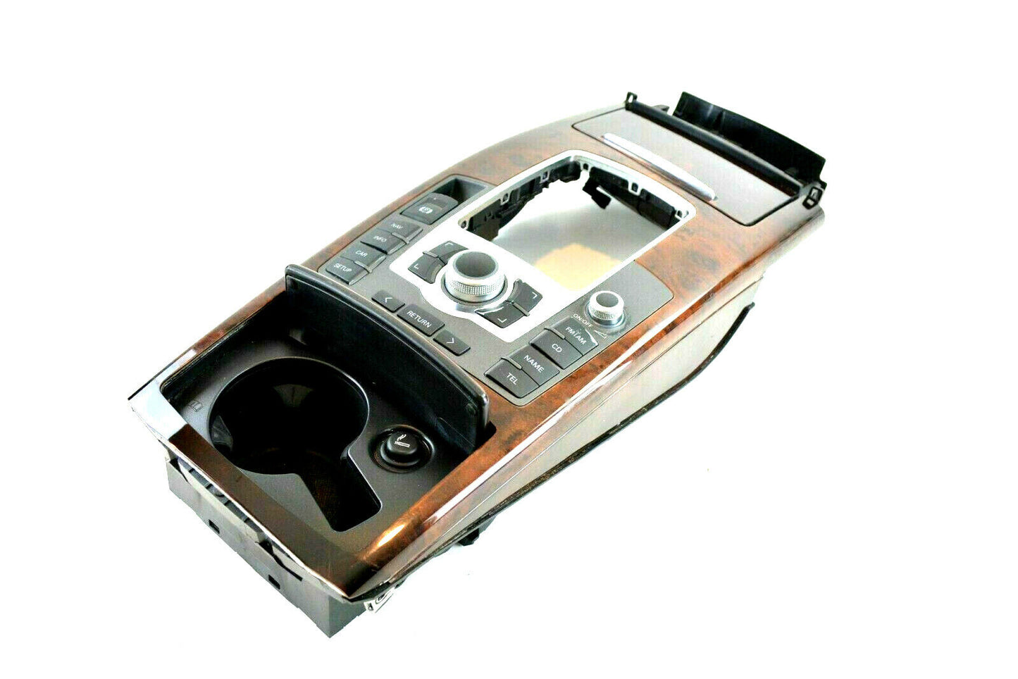 05 06 07 08 09 10 10 Audi A6 Center Console Shifter Navigation Control Trim