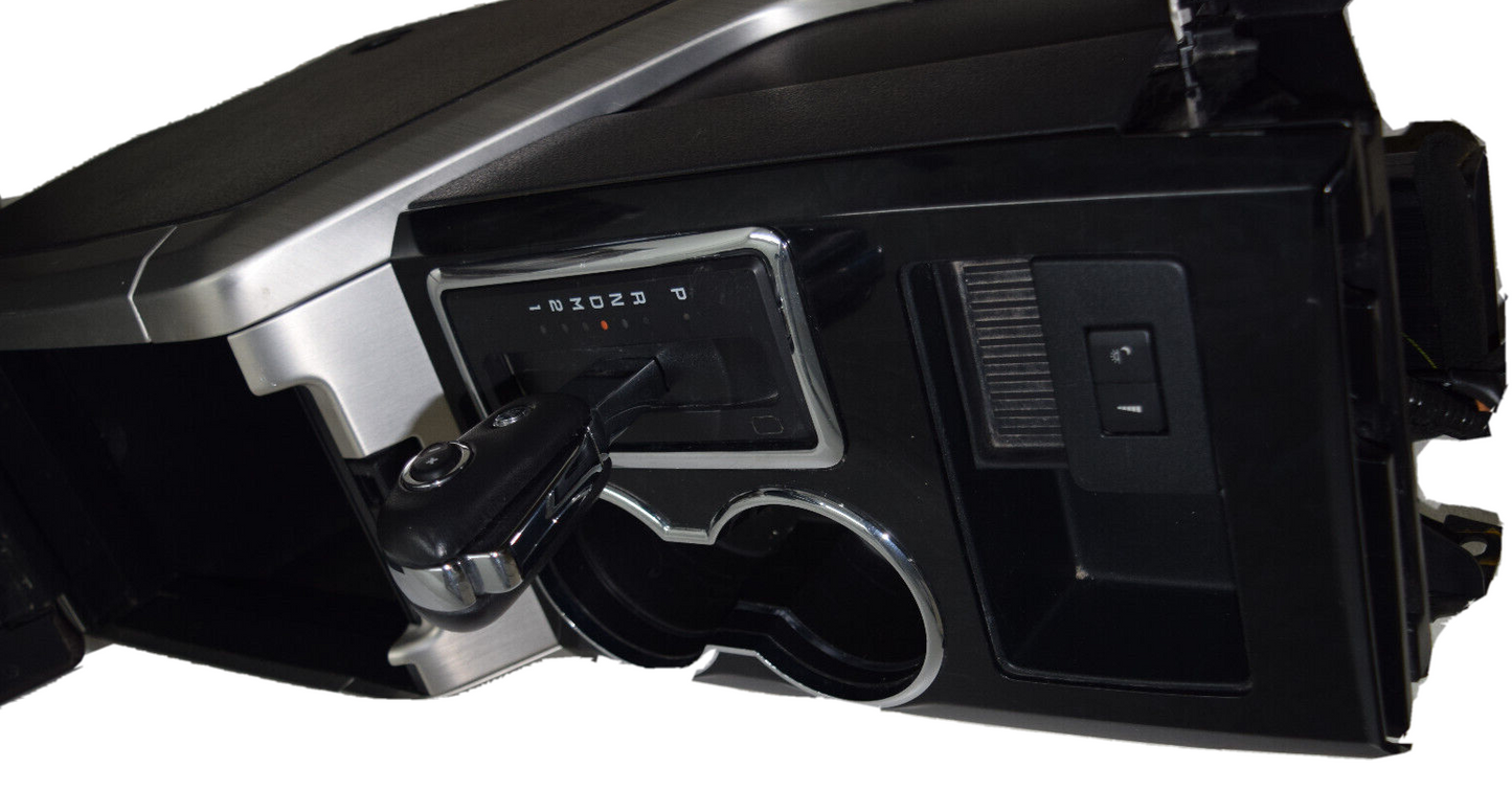 09 10 11 12 13 14 Ford F150 Platinum Center Console Armrest Shifter Cup Holder