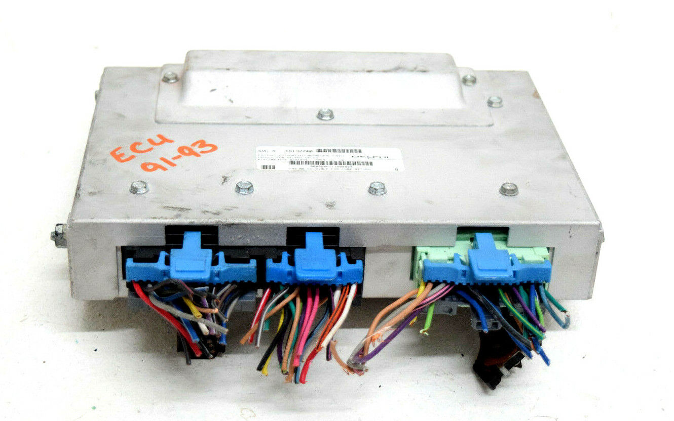 87 88 89 90 91 92 Cadillac Allante ECU Engine Computer 16132240