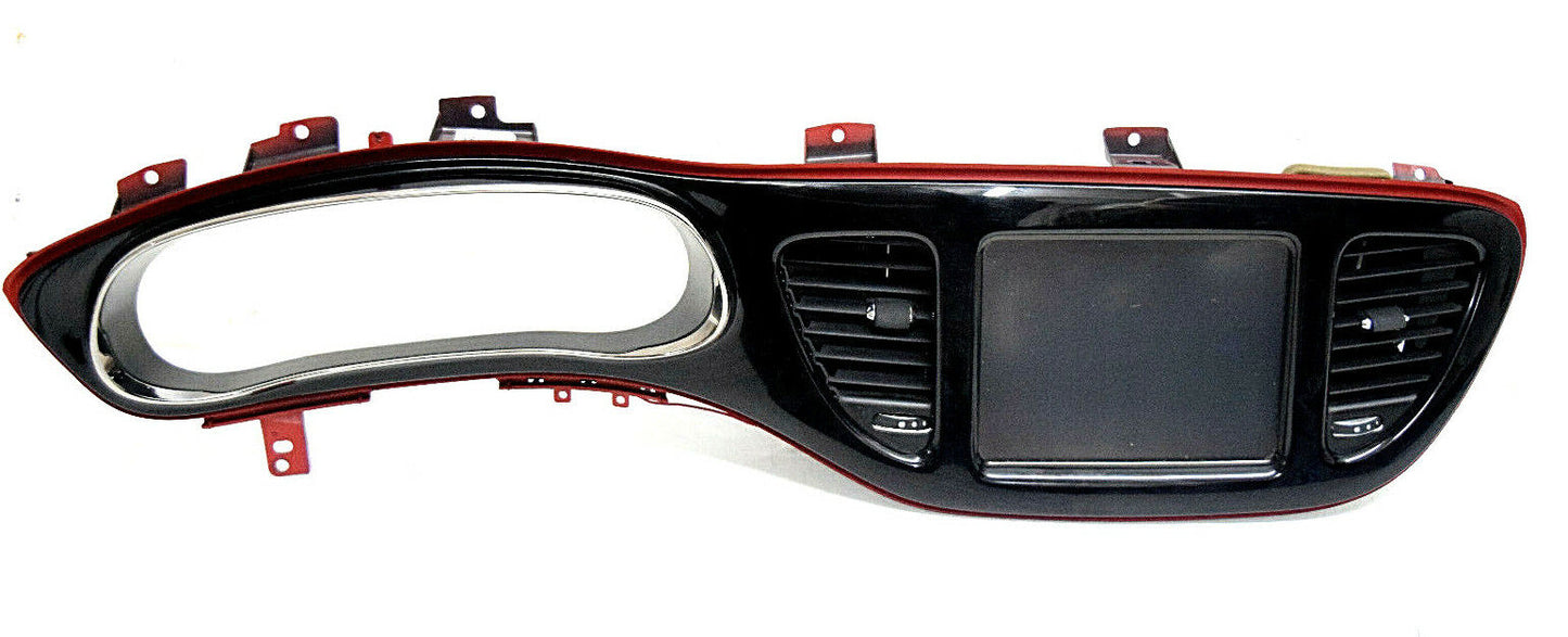 13 14 15 16 Dodge Dart Navigation Display Screen Instrument Cluster Bezel