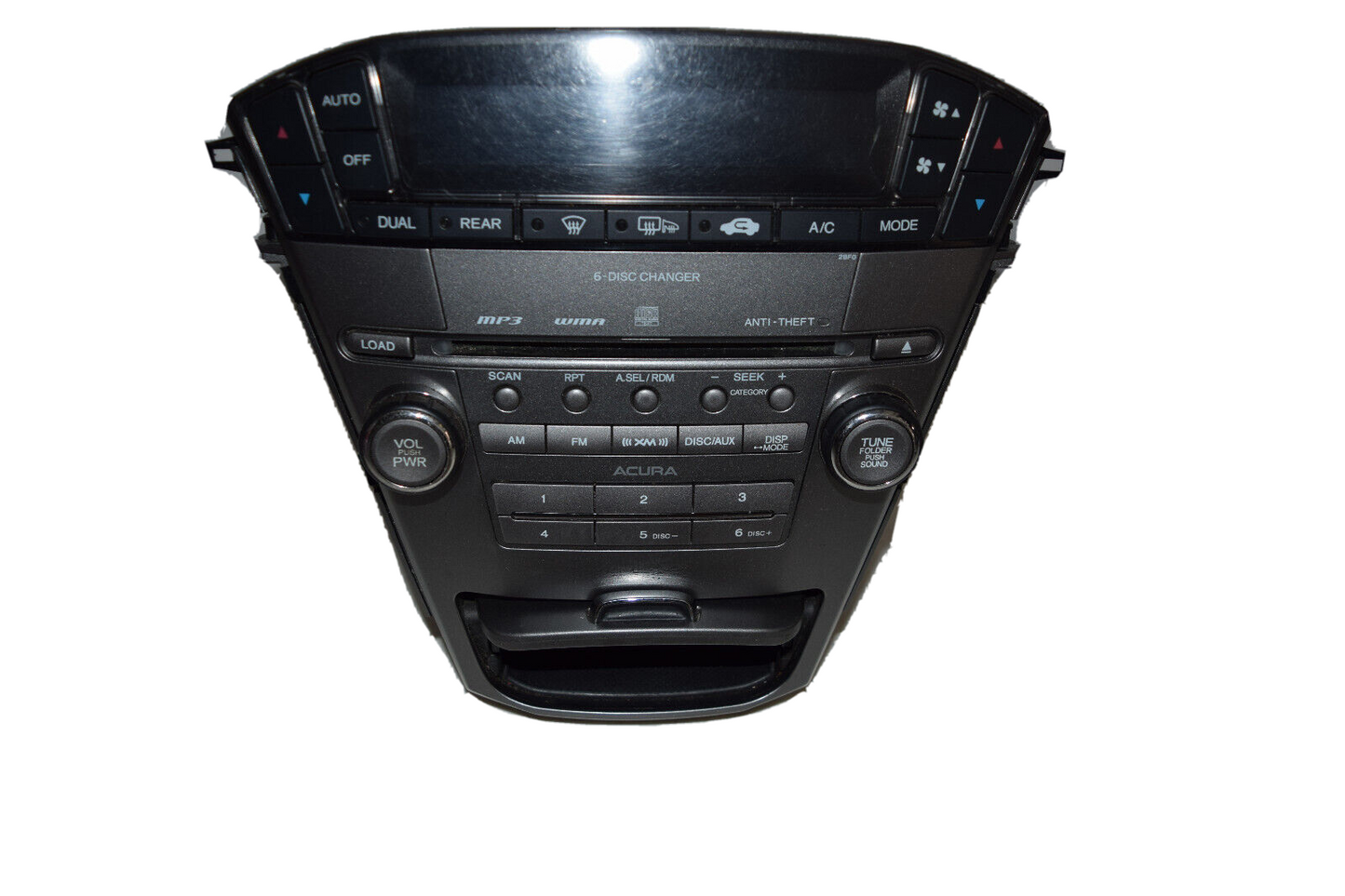06 07 08 09 Acura MDX Radio 6 Disc CD Player 39101-STX-A040-M1