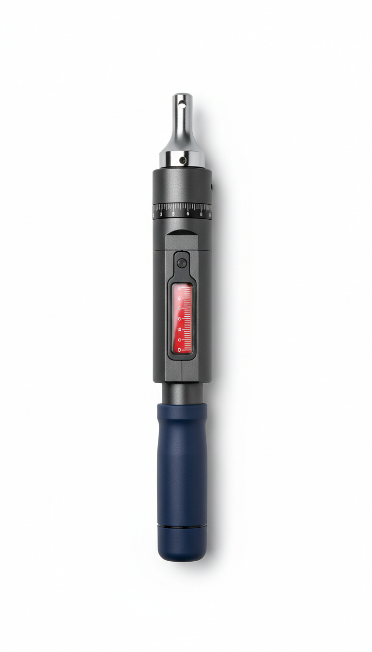 Precision torque wrench with digital display