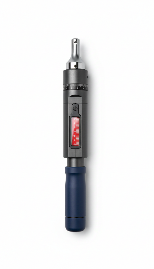 Precision torque wrench with digital display