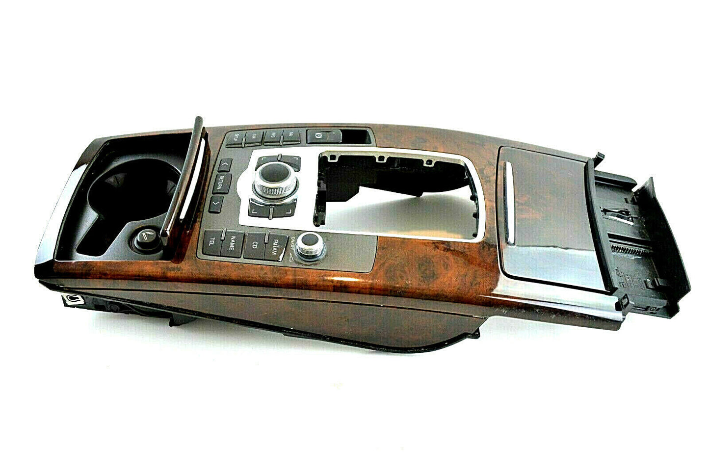 05 06 07 08 09 10 10 Audi A6 Center Console Shifter Navigation Control Trim