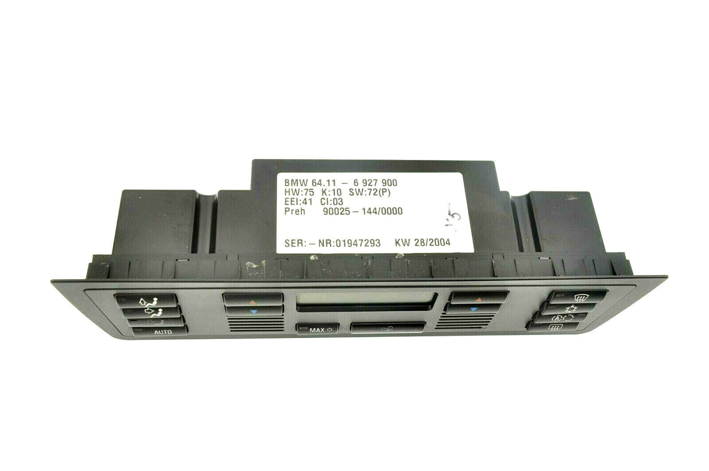 00 01 02 03 04 05 06 BMW X5 E53 Heater AC A/C Climate Control OEM 64116926882