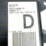 99 00 01 Ford F250 F350 Multi-function GEM Module F81B-14B205-DM