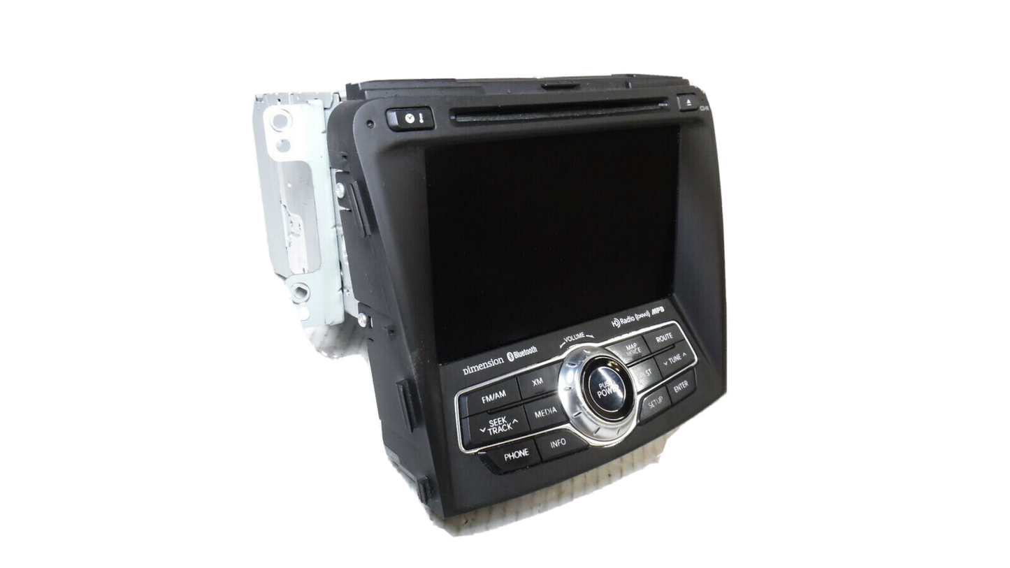 12 13 Hyundai Sonata Navigation Radio Touch Screen Dimension 96560-3Q206