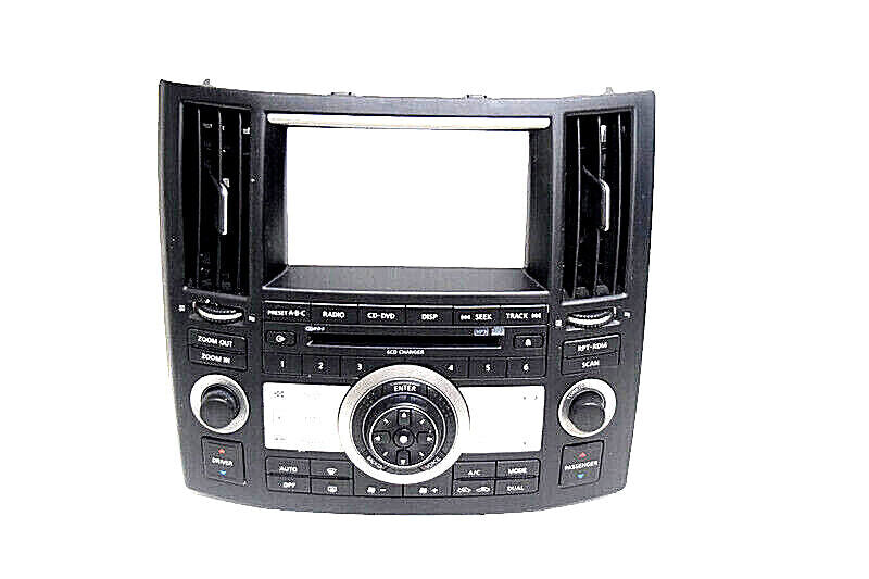 06 07 08 Infiniti FX35 FX45 Radio CD Control Panel