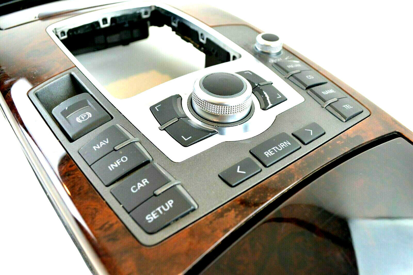 05 06 07 08 09 10 10 Audi A6 Center Console Shifter Navigation Control Trim