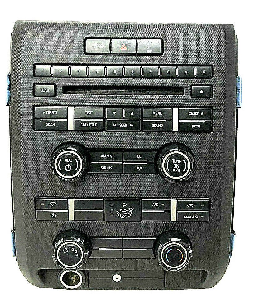 2009-2014 Ford F150 Radio Face Ac Heater Climate Control Panel 9L3T-18A802-HA