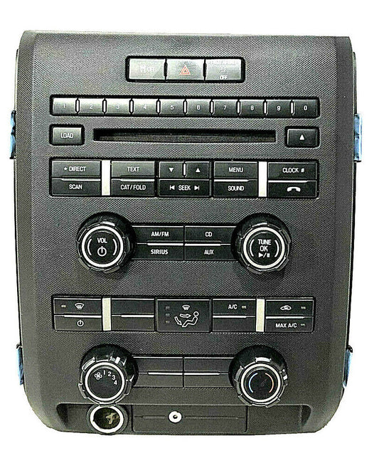 2009-2014 Ford F150 Radio Face Ac Heater Climate Control Panel 9L3T-18A802-HA