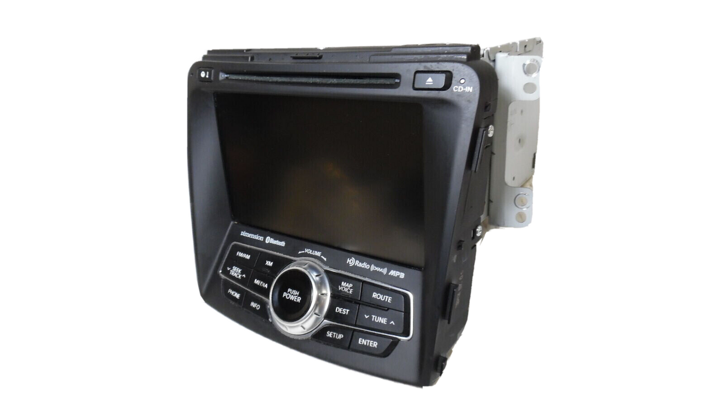 12 13 Hyundai Sonata Navigation Radio Touch Screen Dimension 96560-3Q206