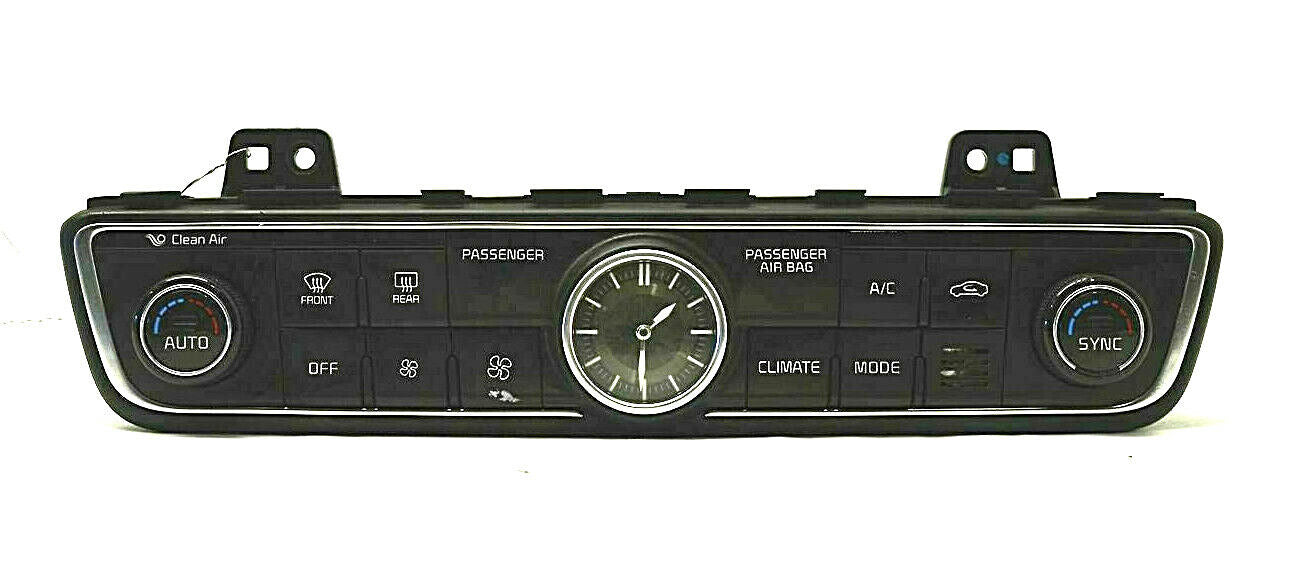 17 18 19 Kia Cadenza Heater AC Climate Temperature Control Clock 97250 F6600