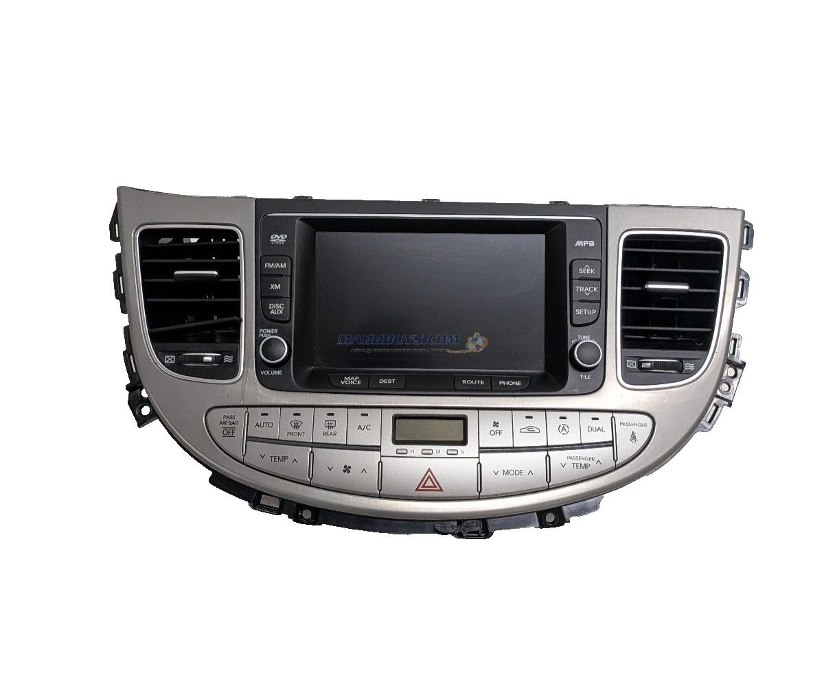 2009-2014 Hyundai Genesis Sedan Radio Navigation Display Screen Bezel 965633M850