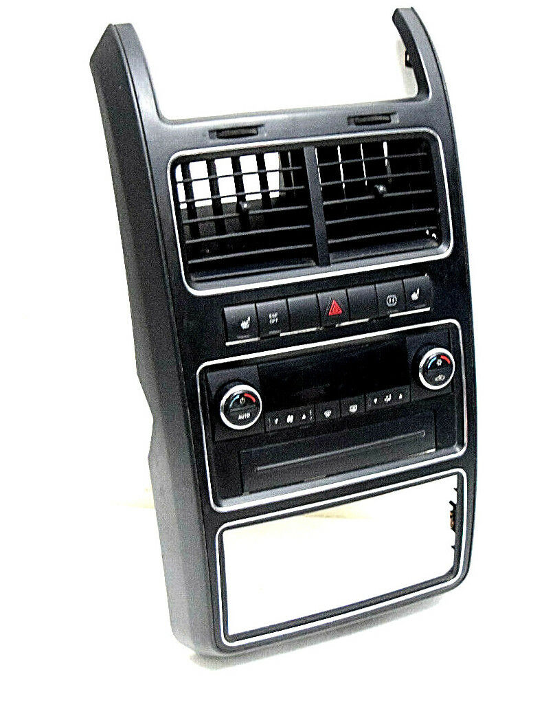 09 10 Chrysler Dodge Jeep Navigation Radio Bezel Climate Control