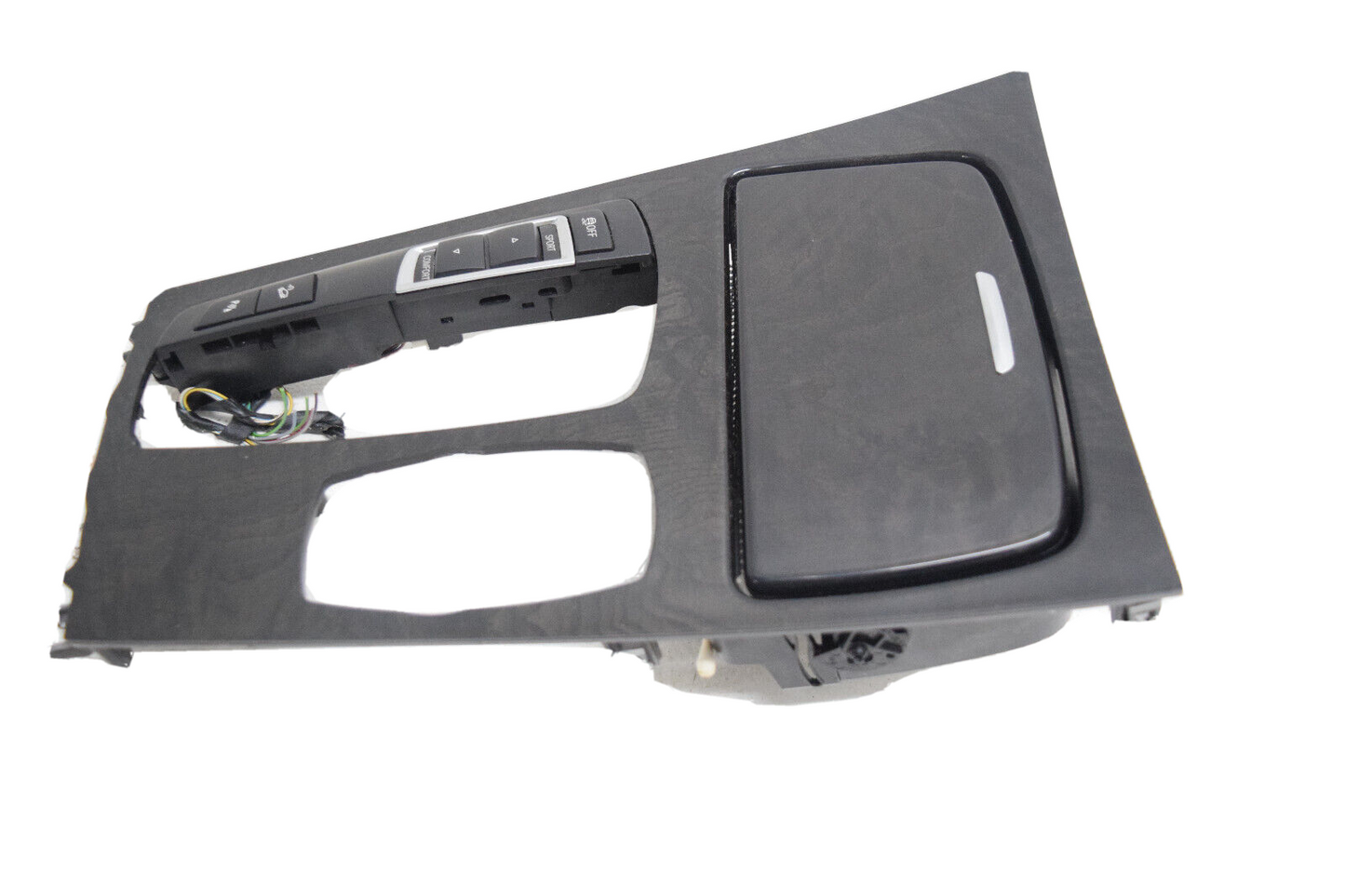09 10 11 12 BMW 750LI 750I 740I Shifter Bezel Woodgrain M Trim