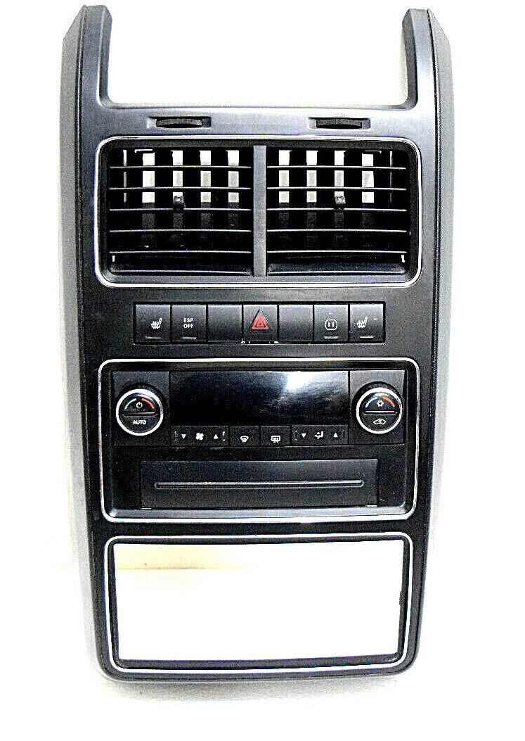 09 10 Chrysler Dodge Jeep Navigation Radio Bezel Climate Control