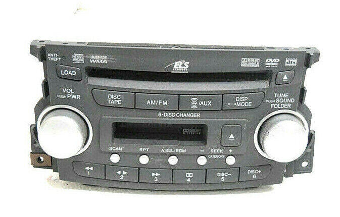 07 08 Acura TL Radio Cassette CD DVD Player 39100-SEP-A500