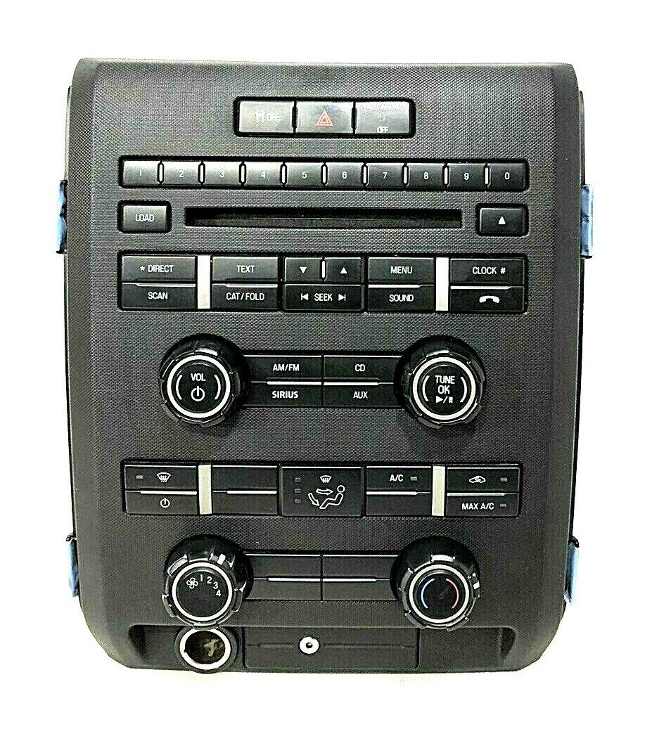 2009-2014 Ford F150 Radio Face Ac Heater Climate Control Panel 9L3T-18A802-HA