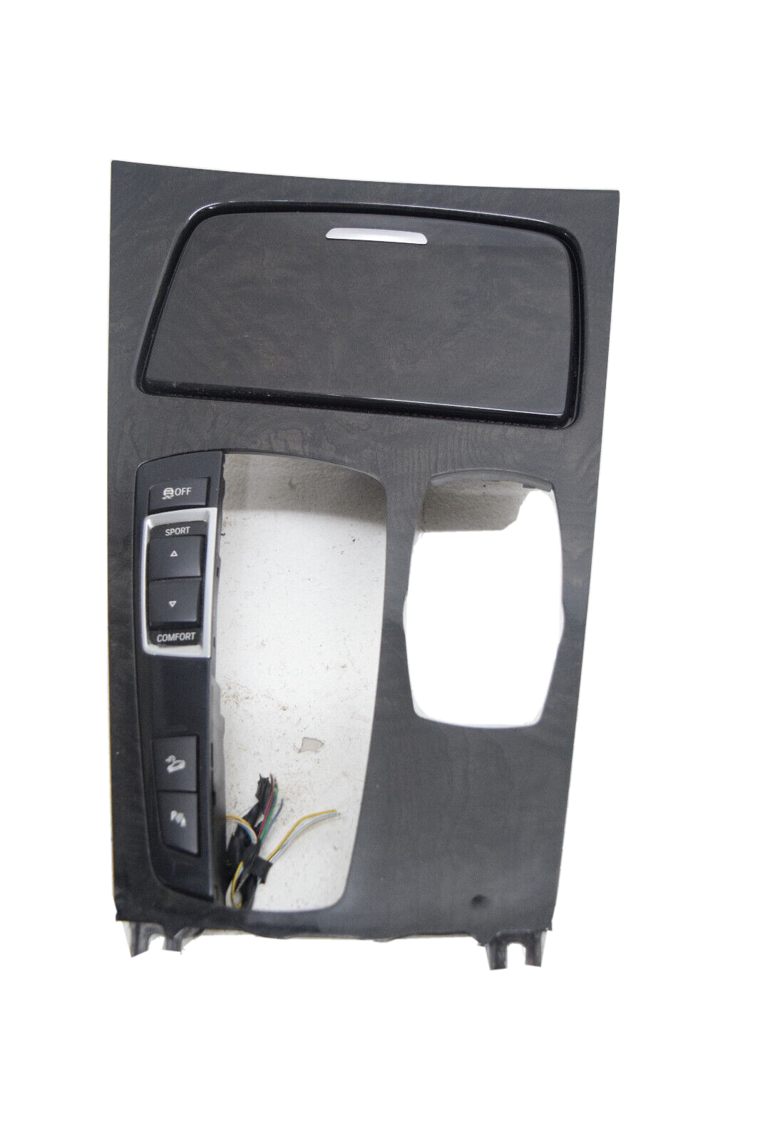 09 10 11 12 BMW 750LI 750I 740I Shifter Bezel Woodgrain M Trim