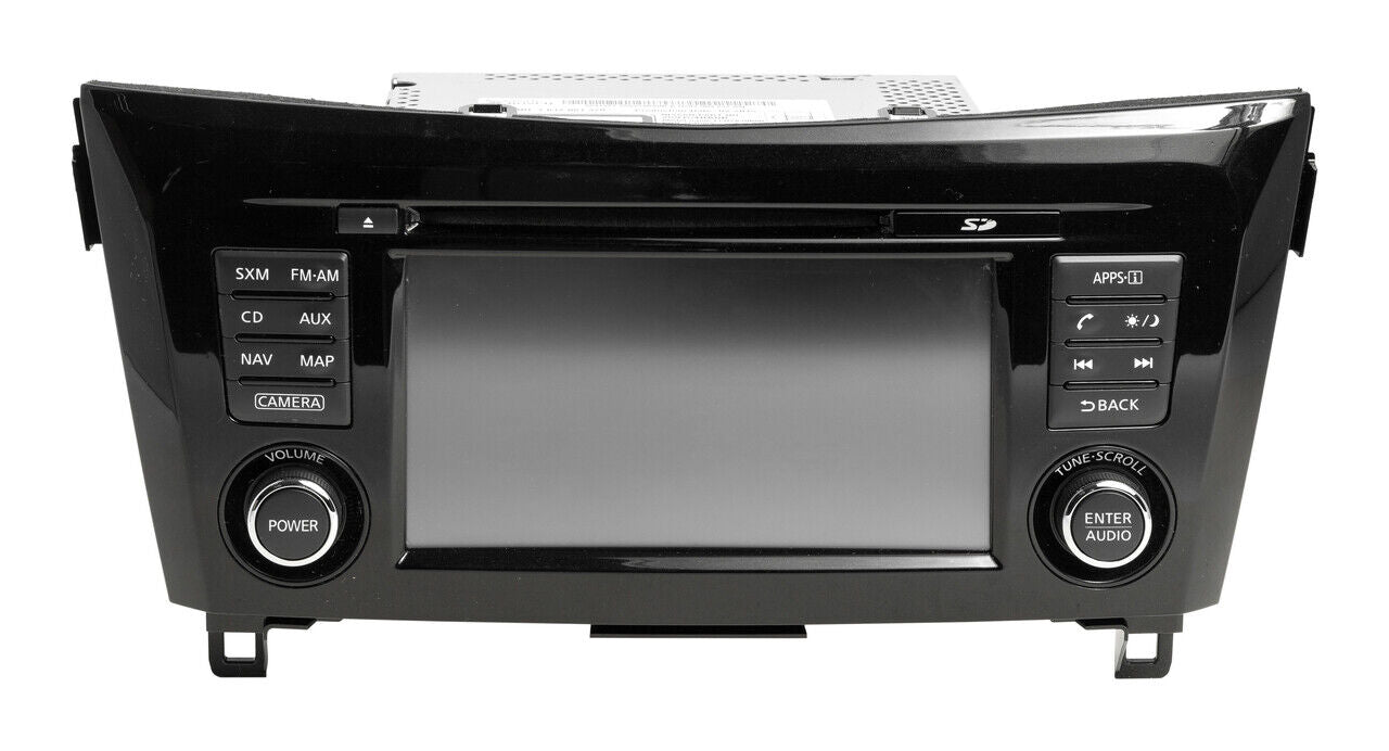 15 16 17 18 Nissan Rogue Radio CD Player Bluetooth Navigation APPS 259159TB0A