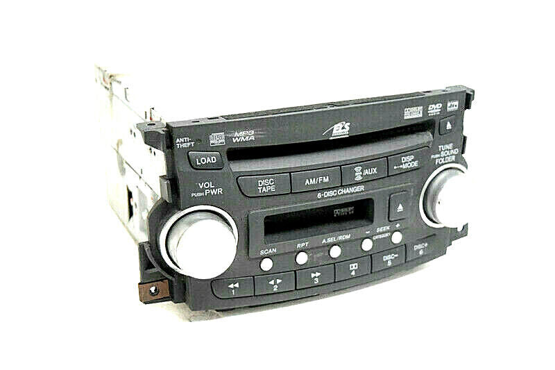 07 08 Acura TL Radio Cassette CD DVD Player 39100-SEP-A500