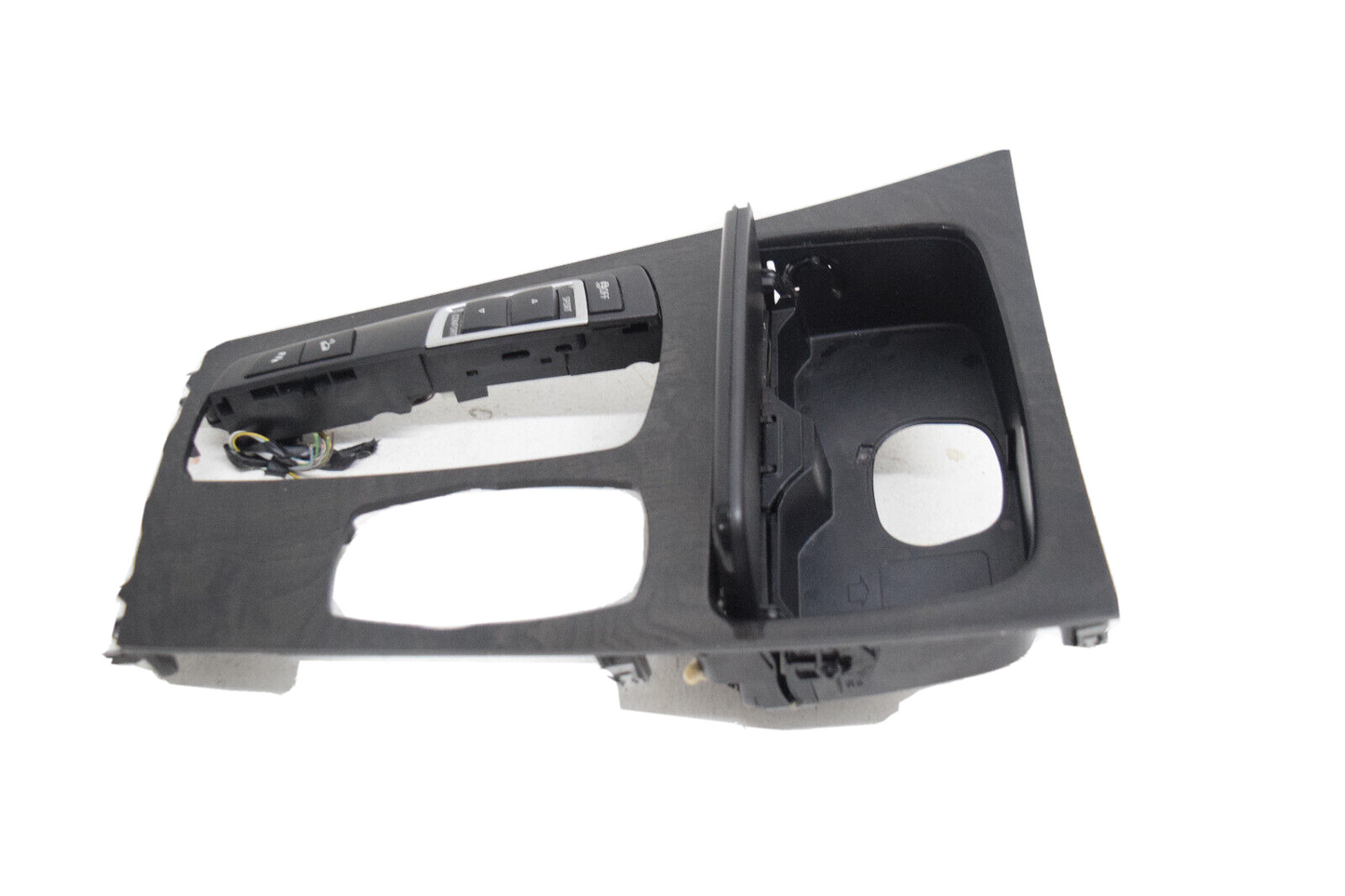 09 10 11 12 BMW 750LI 750I 740I Shifter Bezel Woodgrain M Trim