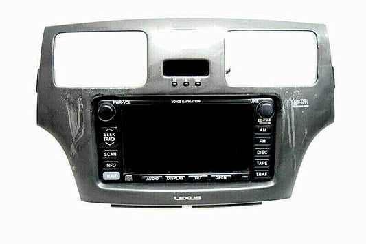 02 03 04 Lexus ES300 Voice Navigation Radio CD Player 86120-33550