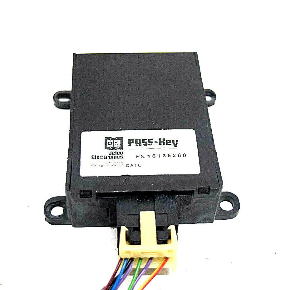 87 88 89 90 91 92 Cadillac Allante Pass Key Computer Module 16135260