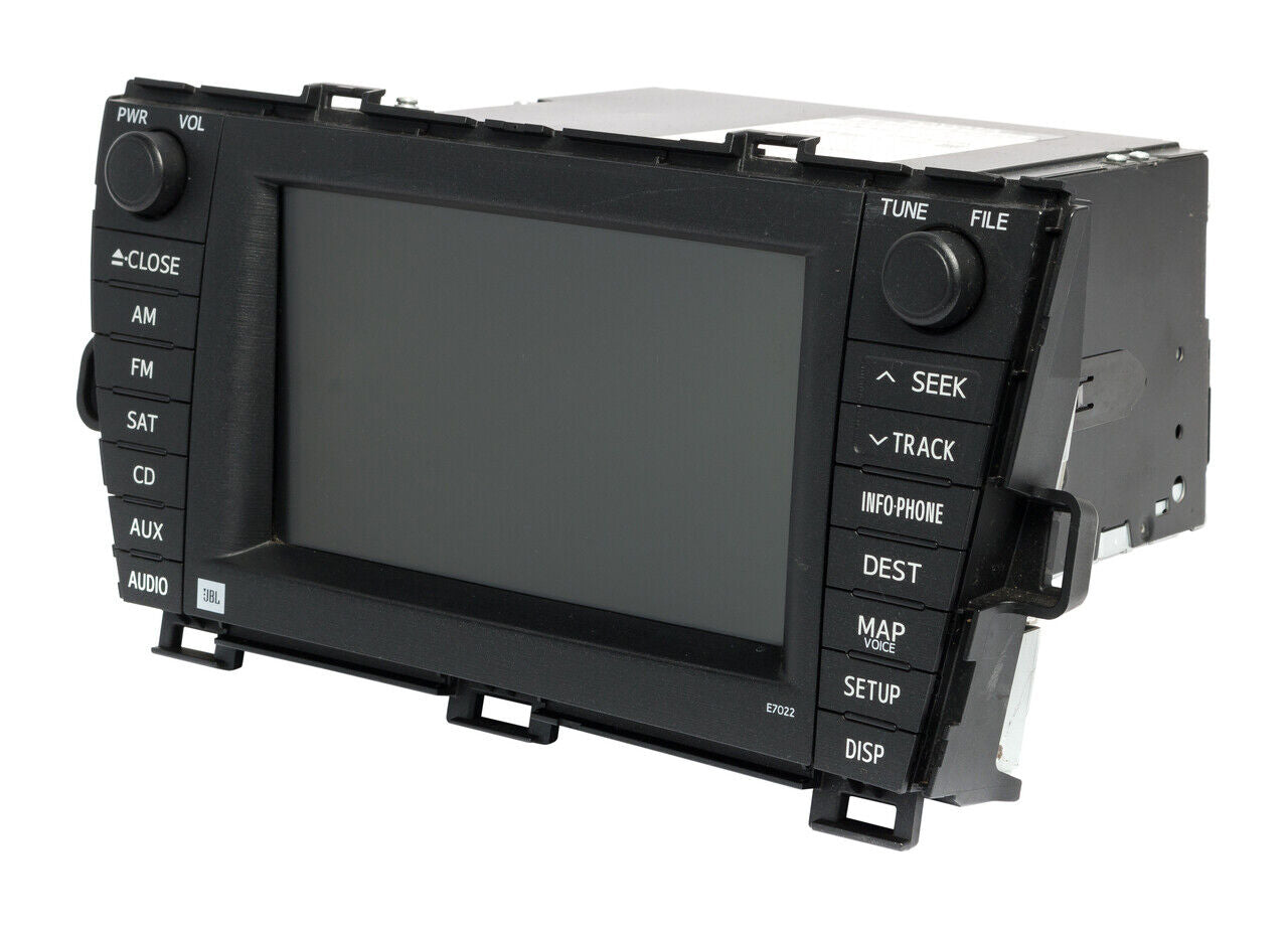 10 11 12 Toyota Prius Navigation GPS Radio CD Player XM Touch-screen E7022