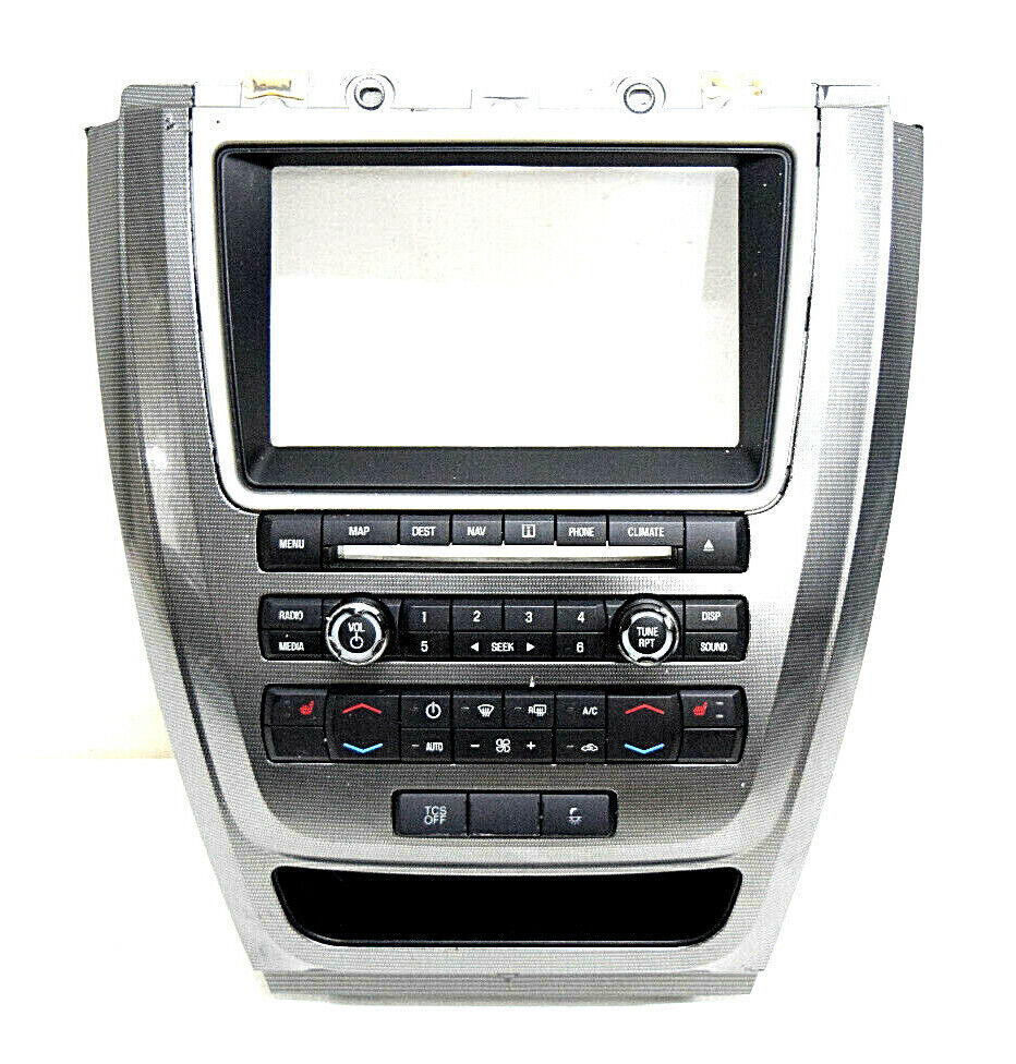 11 12 Ford Fusion Center Dash Control Panel Bezel Climate Control