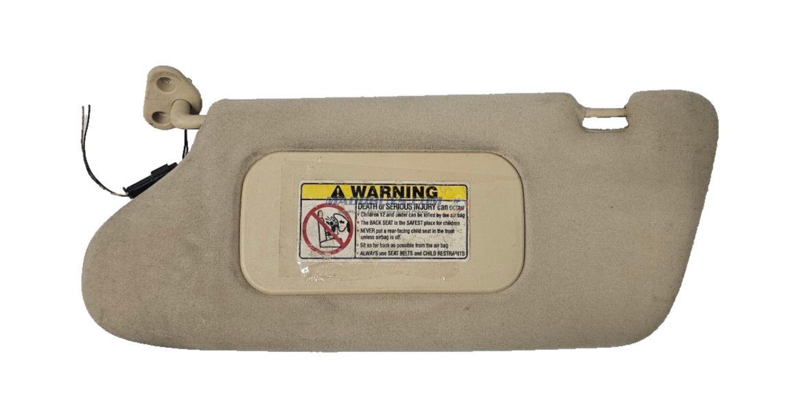 99 00 01 02 03 Mercedes ML Class RH Passenger & Driver Pass Side Sun Visor Beige