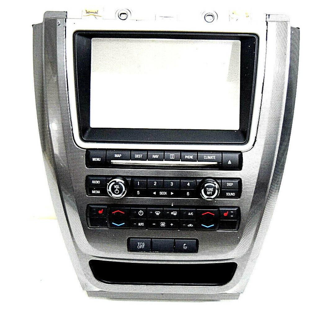 11 12 Ford Fusion Center Dash Control Panel Bezel Climate Control