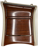 01 02 Cadillac Escalade Center Console Cup Holder Woodgrain