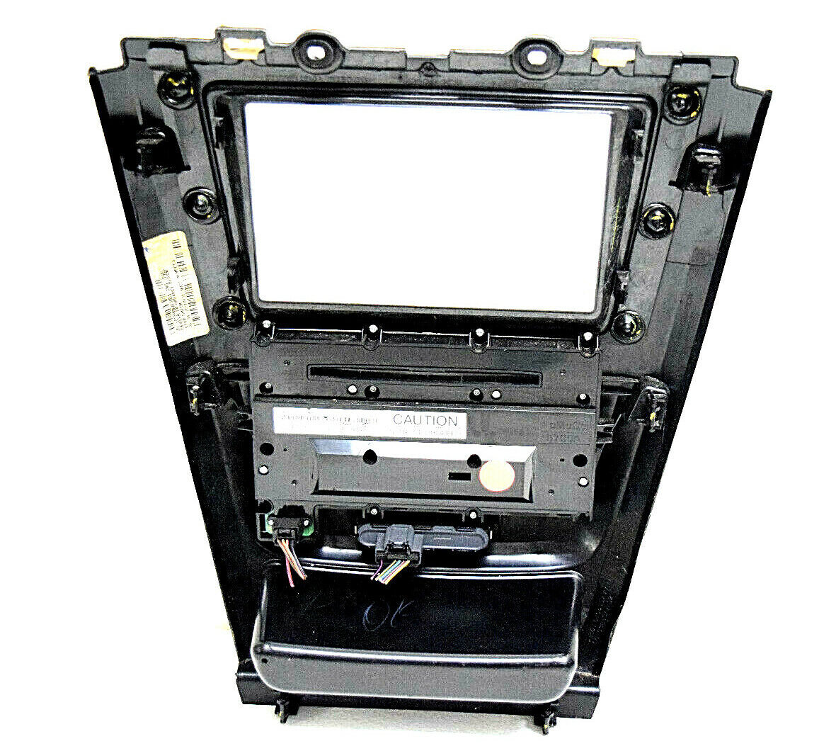 11 12 Ford Fusion Center Dash Control Panel Bezel Climate Control