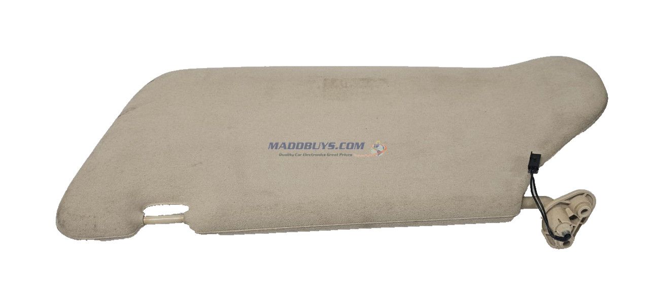 99 00 01 02 03 Mercedes ML Class RH Passenger & Driver Pass Side Sun Visor Beige