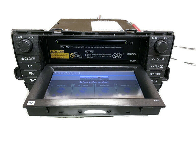 10 11 12 Toyota Prius Navigation GPS Radio CD Player XM Touch-screen E7022