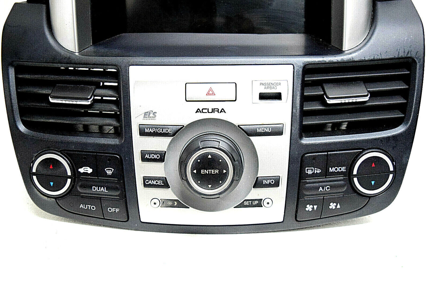 Picture 1 of 7 Click to enlarge ENDED 07 08 09 10 11 12 Acura RDX Navigation Radio Screen Control Panel Climate Ctrl